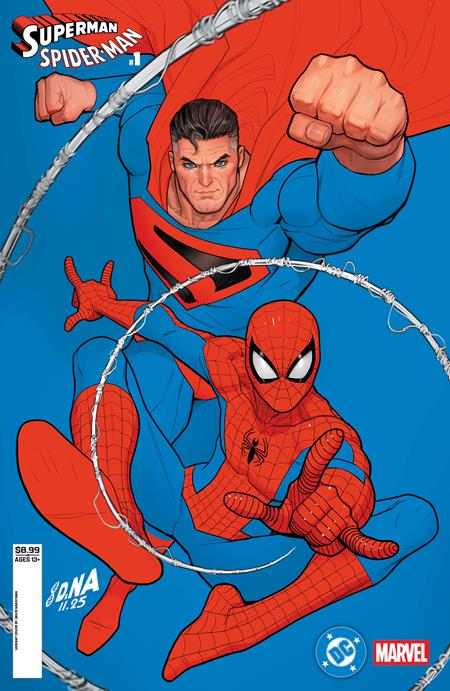 DC / Marvel: Superman / Spider-Man #1 Cover Q David Nakayama Variant