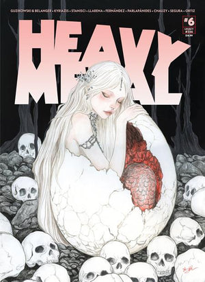 HEAVY METAL MAGAZINE #6 CVR B AMANDA M JANSSON VAR (MR)