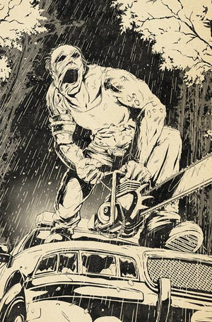 Dead by Daylight: The Hillbilly #4 Cover B Flops Inks Virgin Variant