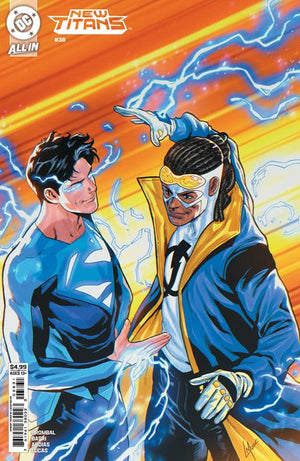 NEW TITANS #38 CVR C LUCAS MEYER CARD STOCK VAR
