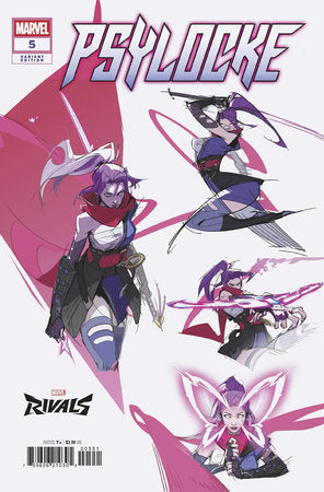 Psylocke #5 Couverture de NetEase Games Marvel Rivals