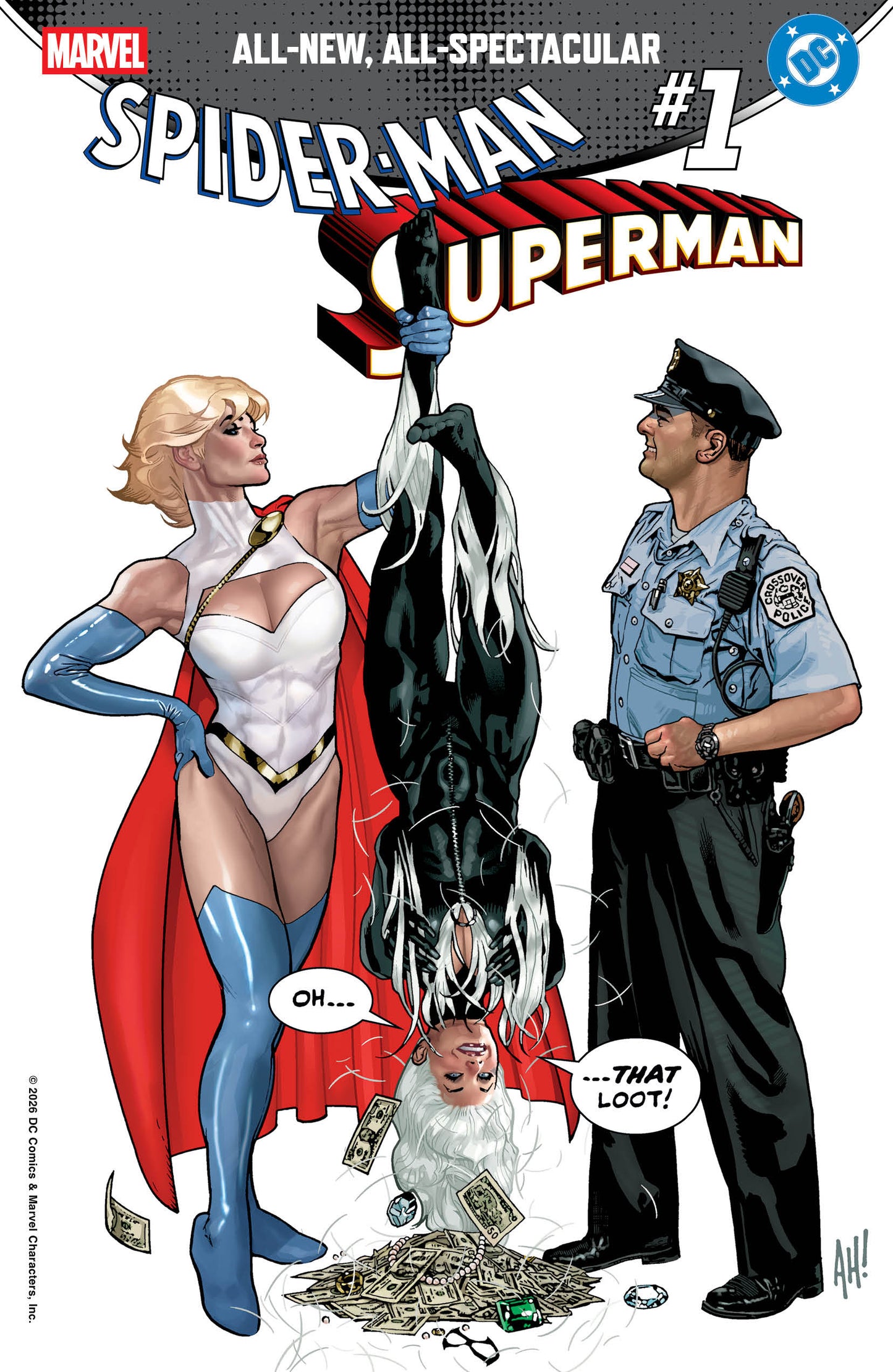 Marvel / DC: Spider-Man / Superman #1 Adam Hughes Variant