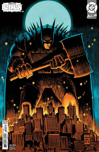Absolute Batman #4 Portada C Variante de Francesco Francavilla