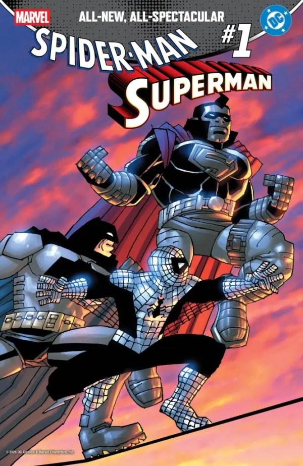 Marvel / DC: Spider-Man / Superman #1 1:50 Frank Miller Variant