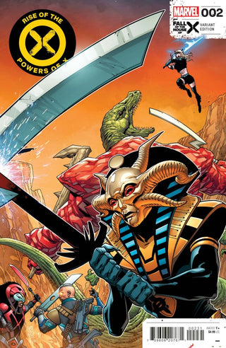 Rise of the Powers of X #2 Variante Connectée par Giuseppe Camuncoli