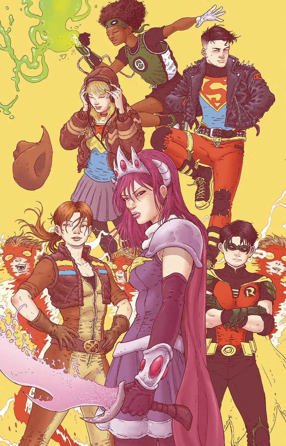 Young Justice #6 Villalobos Variant