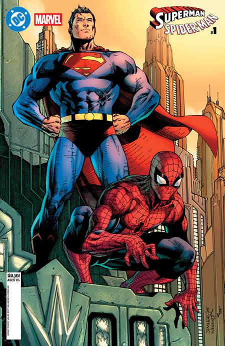 DC / Marvel: Superman / Spider-Man #1 Cover B Jim Lee Variant
