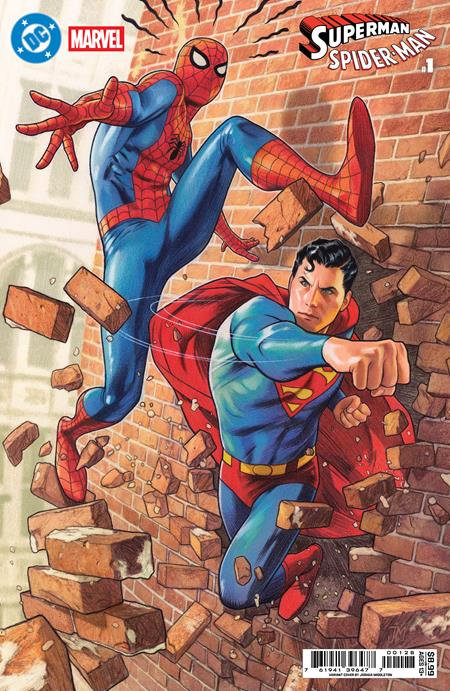 DC / Marvel: Superman / Spider-Man #1 Cover P Joshua Middleton Variant