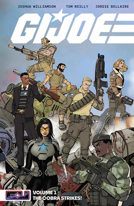 GI JOE TP VOL 01 THE COBRA STRIKES TOM REILLY CVR — Cover
