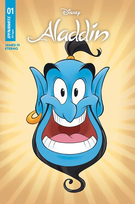 Aladdin #1 Cover D Agnese Eterno Cartoon Head Variant - Cover