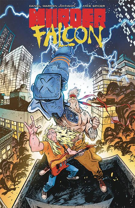 MURDER FALCON TP — Cover