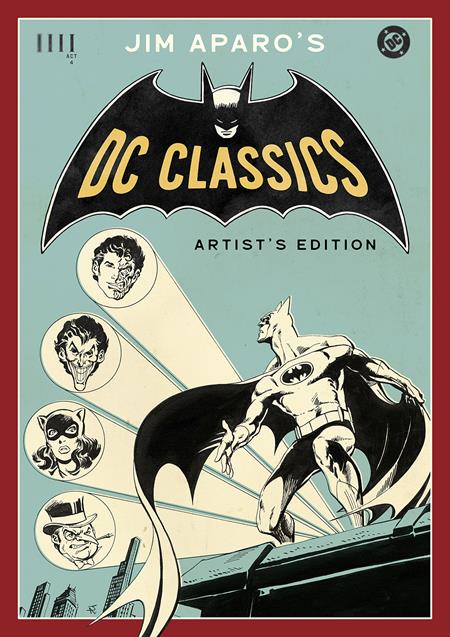 JIM APAROS DC CLASSICS ARTISTS EDITION HC JIM APARO CVR — Cover