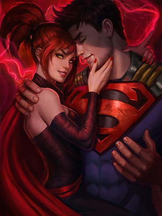 Superman #39 Couverture F Aaron Bartling Variante papier cartonné (Le règne des Superboys)