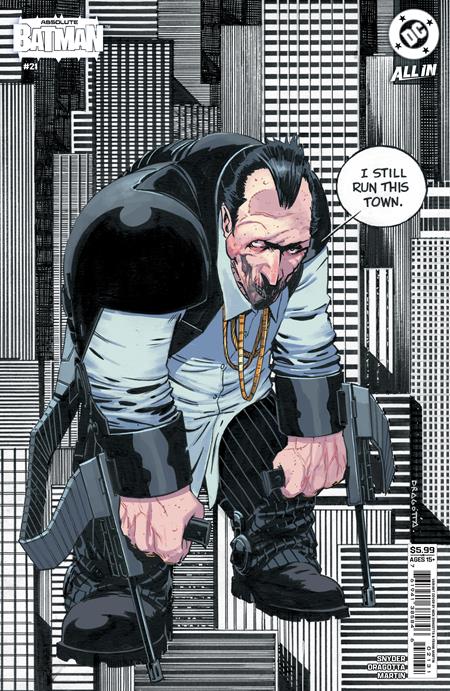 Absolute Batman #21 Cover C Nick Dragotta Penguin Card Stock Variant - Cover