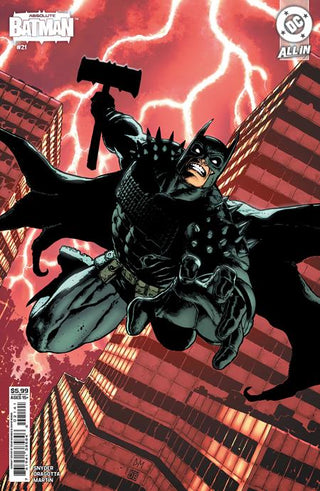 ABSOLUTE BATMAN #21 CVR D DOUG MAHNKE CARD STOCK VAR #21