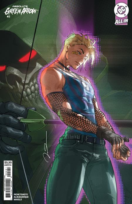 Absolute Green Arrow #2 (Of 6) Cover B Gerald Parel Card Stock Variant - Cover