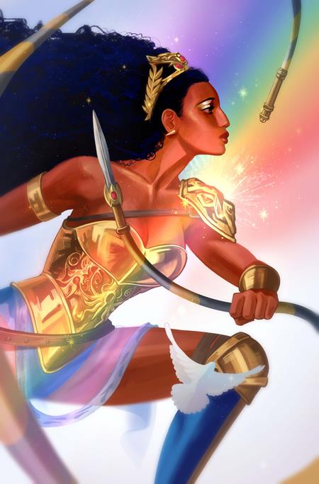 Wonder Woman #34 Cover E Fatima Wajid DC Pride Card Stock Variant - Cover