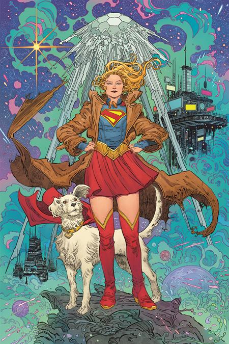 Justice League Unlimited #20 Cover F Bilquis Evely Supergirl Movie Card Stock Variant - Cover