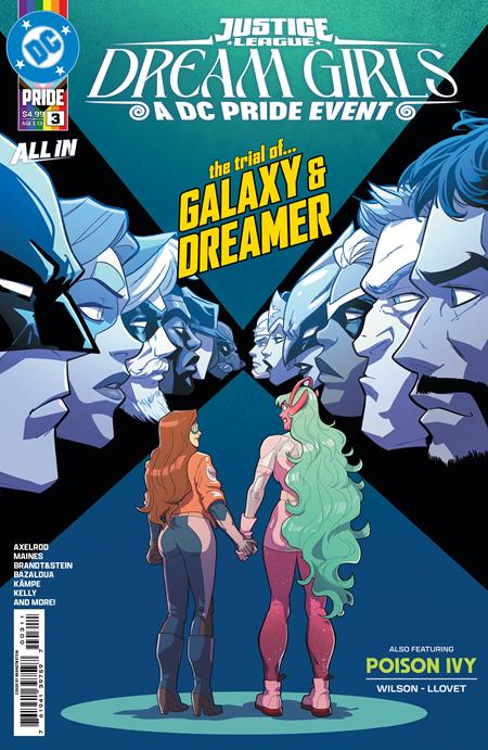 Justice League Dream Girls A DC Pride Event #3 (Of 4) Cover A Brandt&Stein - Cover