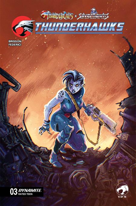 Thundercats x Silverhawks Thunderhawks #3 Alessandro Ranaldi Variant - Cover