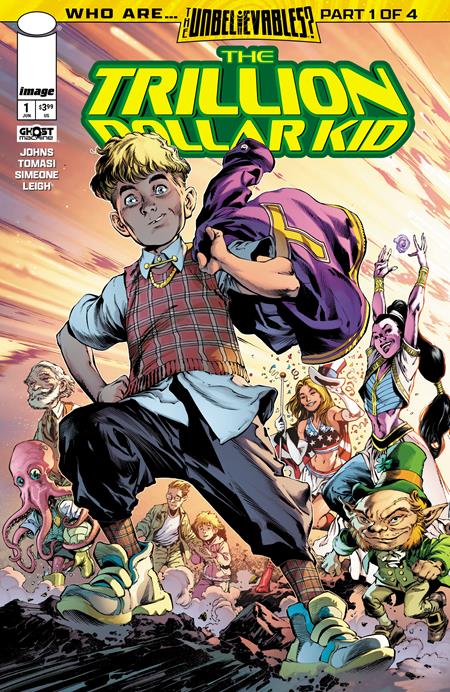 Trillion Dollar Kid #1 (Of 2) Cover B Ivan Reis & Danny Miki Variant - Cover