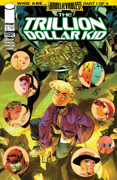 Trillion Dollar Kid #1 (Of 2) Cover C Stefano Simeone Variant - Cover