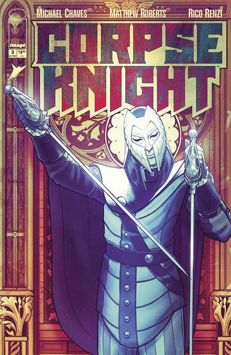 Corpse Knight #3 Cover D 1:25 Nimit Malavia Stained Glass Variant - Cover