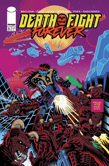 Death Fight Forever #5 - Cover