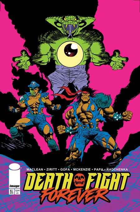 Death Fight Forever #5 Erwin Papa Variant - Cover