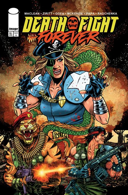 Death Fight Forever #5 Cover C 1:25 Andy Belanger Variant - Cover