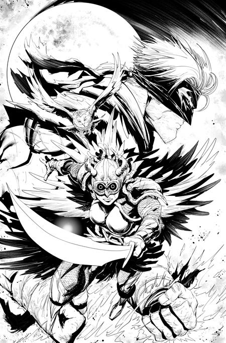 Final Boss #7 Cover D 1:25 Tyler Kirkham B&W Variant - Cover