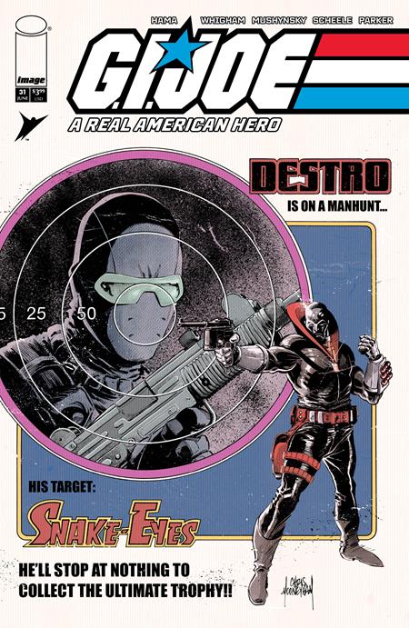 GI Joe A Real American Hero #31 Hama Files Edition Chris Mooneyham Variant - Cover