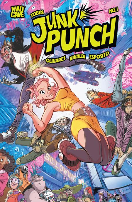 Junk Punch #1 (Of 5) Cover A Carlos Javier Olivares (MR) - Cover