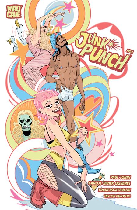 Junk Punch #1 (Of 5) Cover B Marguerite Sauvage Variant (MR) - Cover