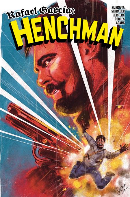 Rafael Garcia: Henchman #4 - Cover