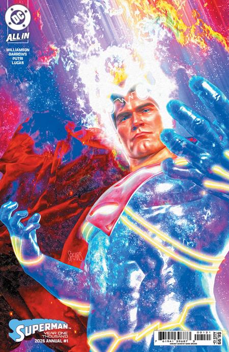 Superman 2026 Annual: Year One Thousand #1 Cover B Mark Spears Variant — Cover