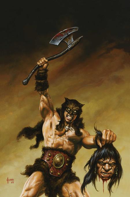 FIRE AND ICE DARKWOLF #1 CVR I JOE JUSKO LTD VIRGIN VAR — Cover