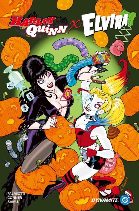 HARLEY QUINN X ELVIRA TP — Cover