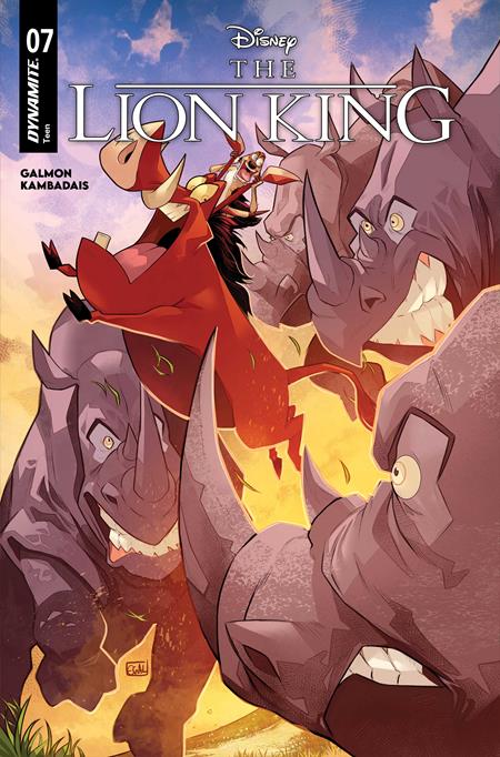 LION KING #7 CVR A EDWIN GALMON — Cover