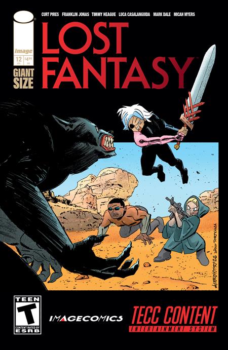 LOST FANTASY #12 CVR B ALEX DIOTTO VAR — Cover
