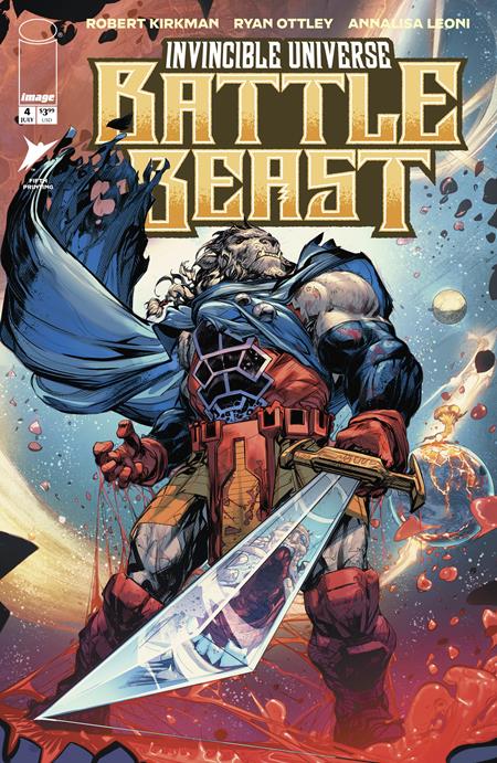 INVINCIBLE UNIVERSE BATTLE BEAST #4 5TH PTG — Cover
