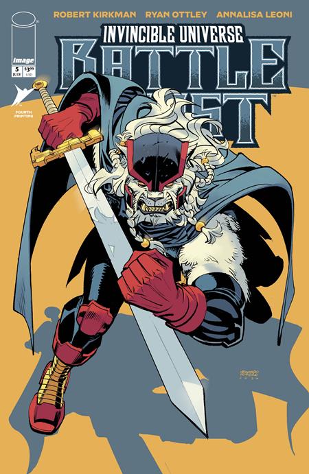 INVINCIBLE UNIVERSE BATTLE BEAST #5 4TH PTG — Cover