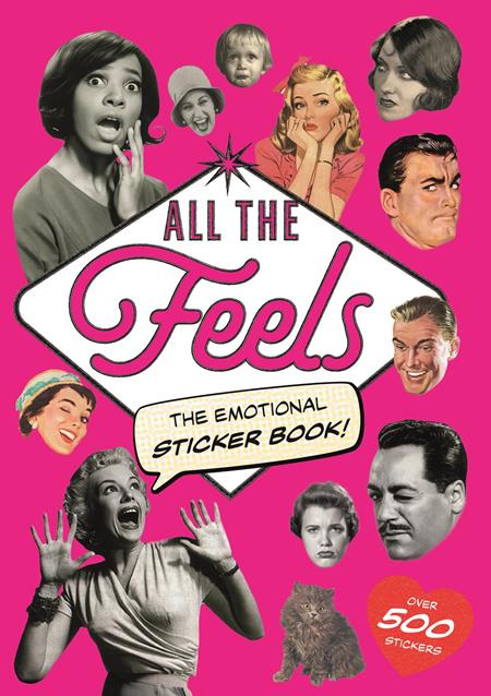 All the Feels: The Emotional Sticker Book TP - Cover