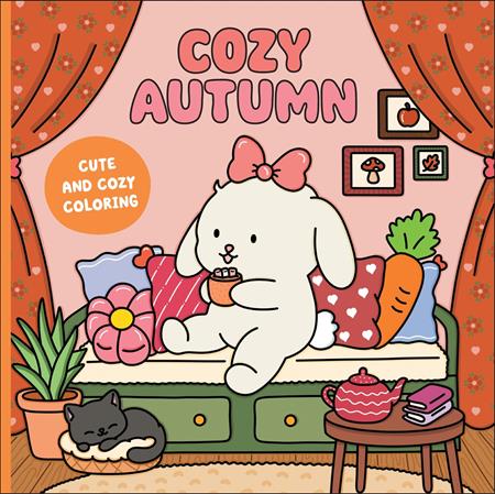 Cozy Autumn: A Cute & Cozy Coloring Book TP - Cover