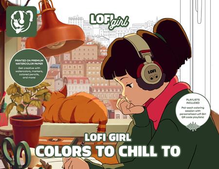 Lofi Girl Colors to Chill to TP - Cover