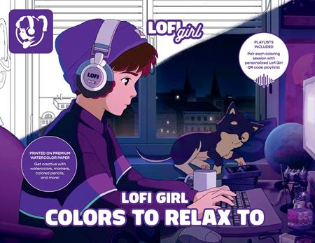 Lofi Girl Colors to Relax to TP - Cover