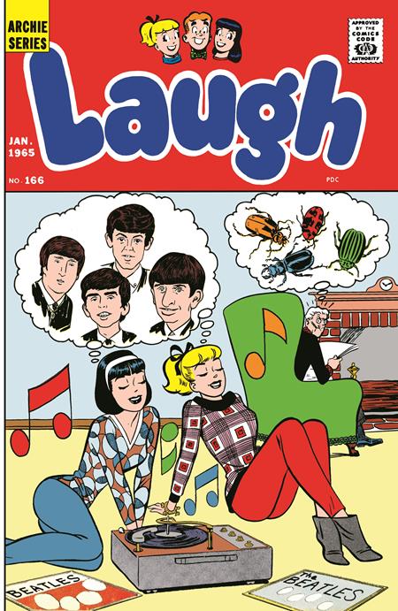 Laugh #166 Facsimile Edition Cvr D Harry Lucey Mario Acquaviva Foil Var - Cover
