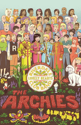 Laugh #166 Facsimile Edition Cvr E Matt Talbot Foil Full Art Sgt Peppers Var