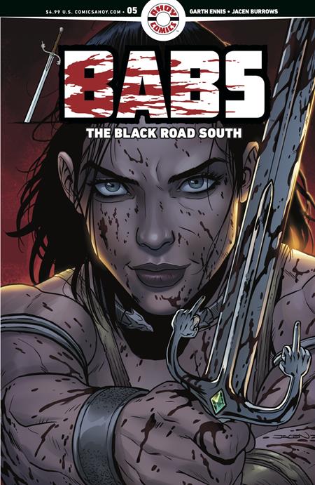 Babs The Black Road South #5 (Of 6) Cvr A Jacen Burrows (MR) — Cover