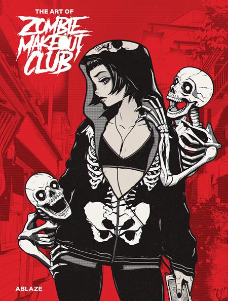 Art of Zombie Makeout Club HC - Cover